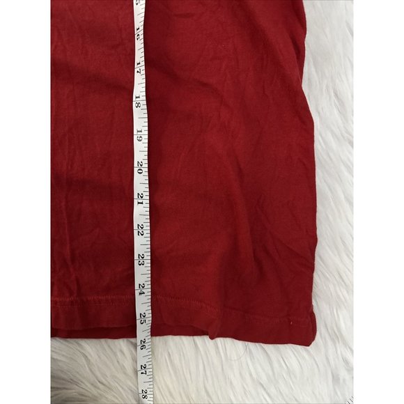 Victoria Secret PINK womens MLB Small Boston Red Sox Tee fish net v neck EUC - Picture 8 of 10